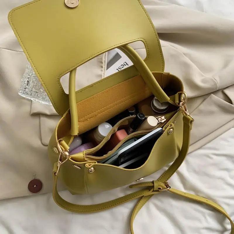 Elegant Large Capacity PU Handbags for Women - Versatile Shoulder Messenger Bags - Korvel