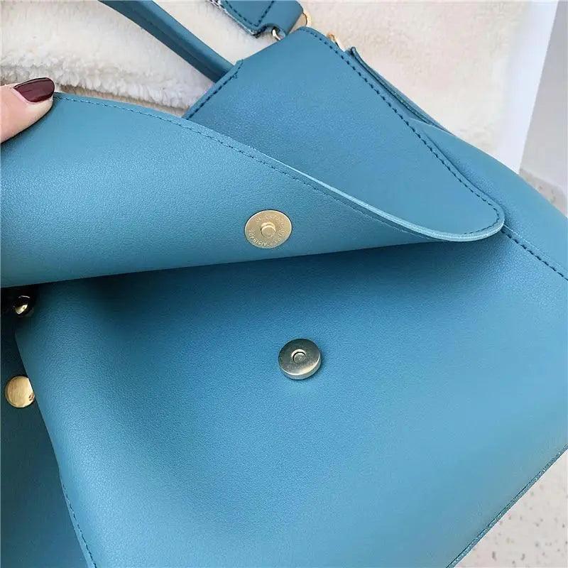 Elegant Large Capacity PU Handbags for Women - Versatile Shoulder Messenger Bags - Korvel