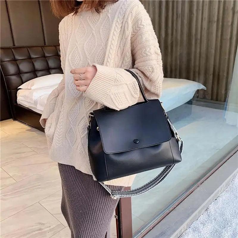 Elegant Large Capacity PU Handbags for Women - Versatile Shoulder Messenger Bags - Korvel