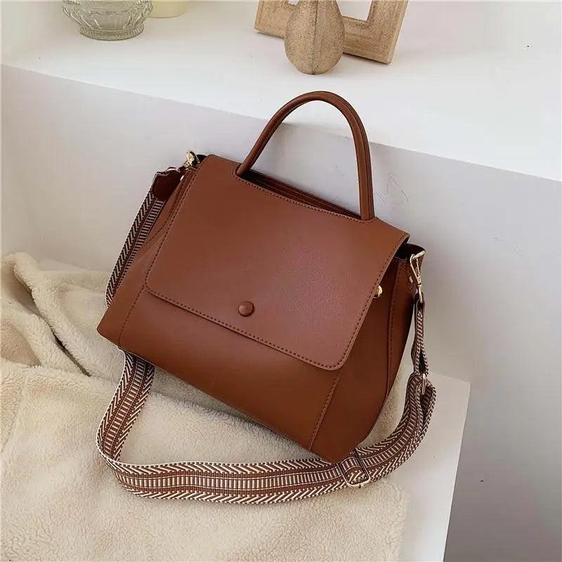 Elegant Large Capacity PU Handbags for Women - Versatile Shoulder Messenger Bags - Korvel