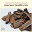 Découpes de gousse de vanille premium - 1 lb. Grade B