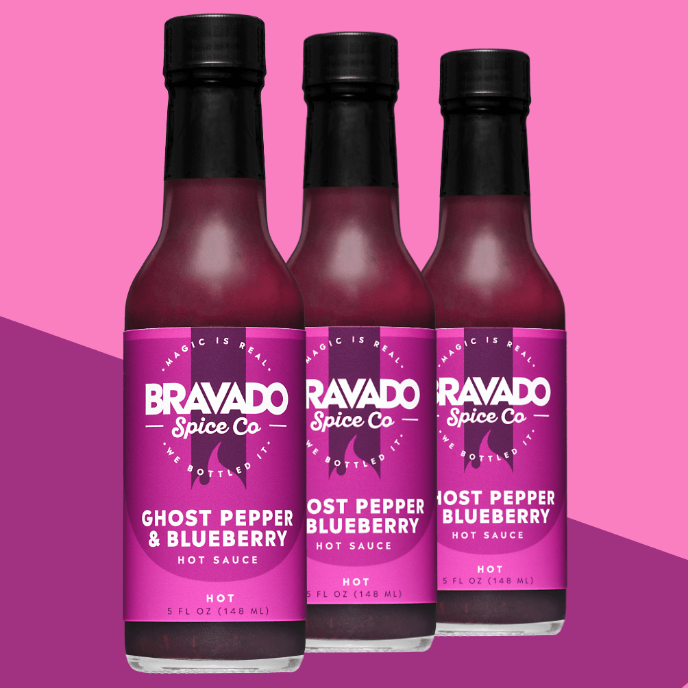 Ghost Pepper & Blueberry Hot Sauce – Bold Sweet-Heat Flavor