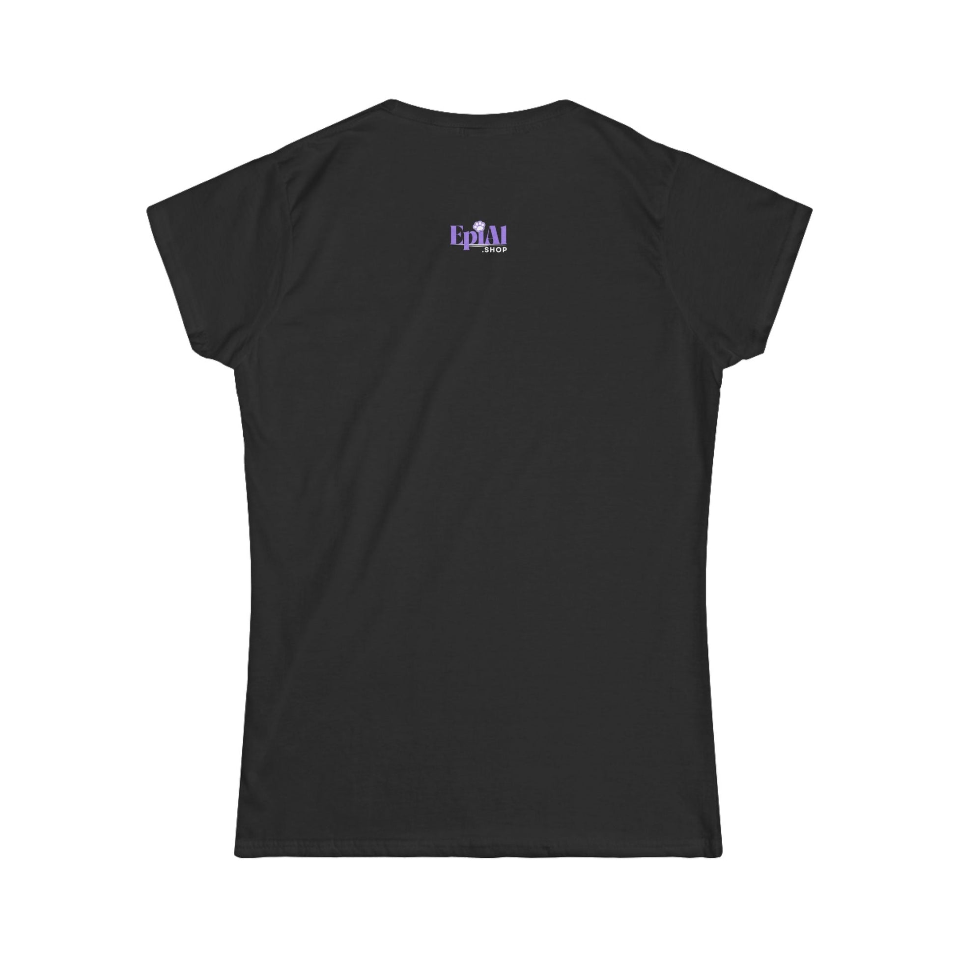 Charming Feline Ballerina Women's T-Shirt - Adorable Cat Graphic Tee - Korvel