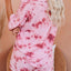 Graffiti tie dye casual sports home set two-piece set - Korvel