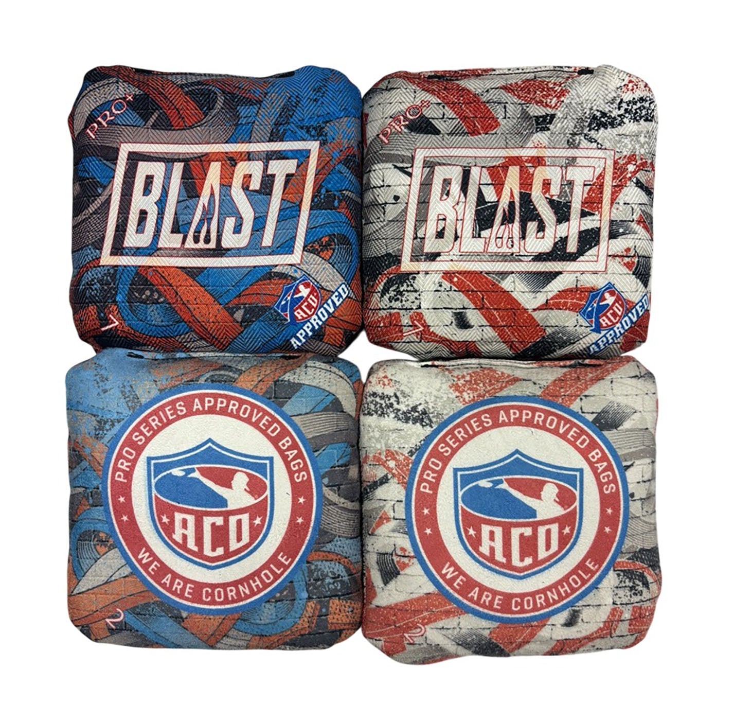 Pro+ Series Cornhole Bags - Set of 8 for Ultimate Play! - Korvel