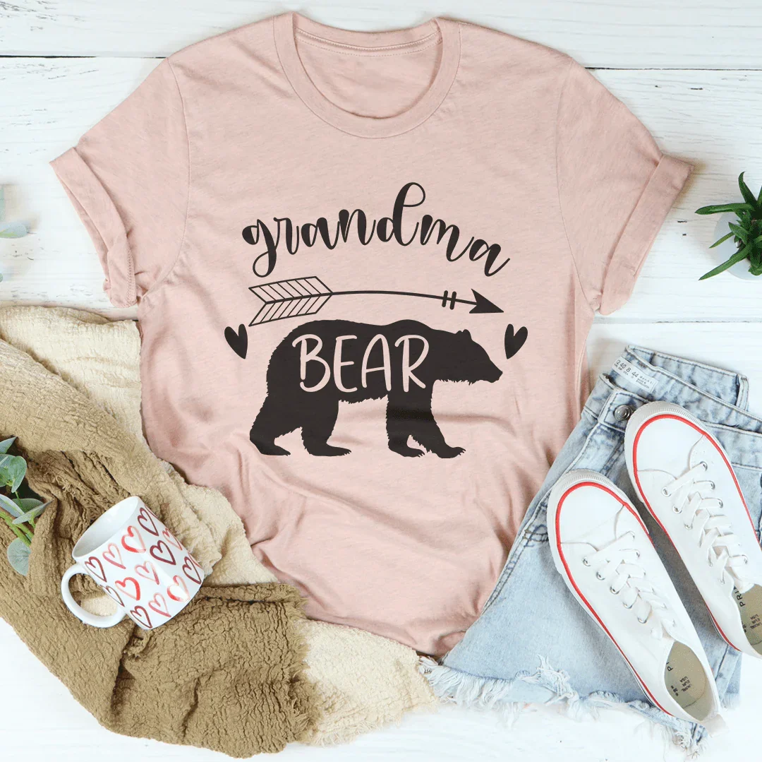 Camiseta para Mujer Grandma Bear
