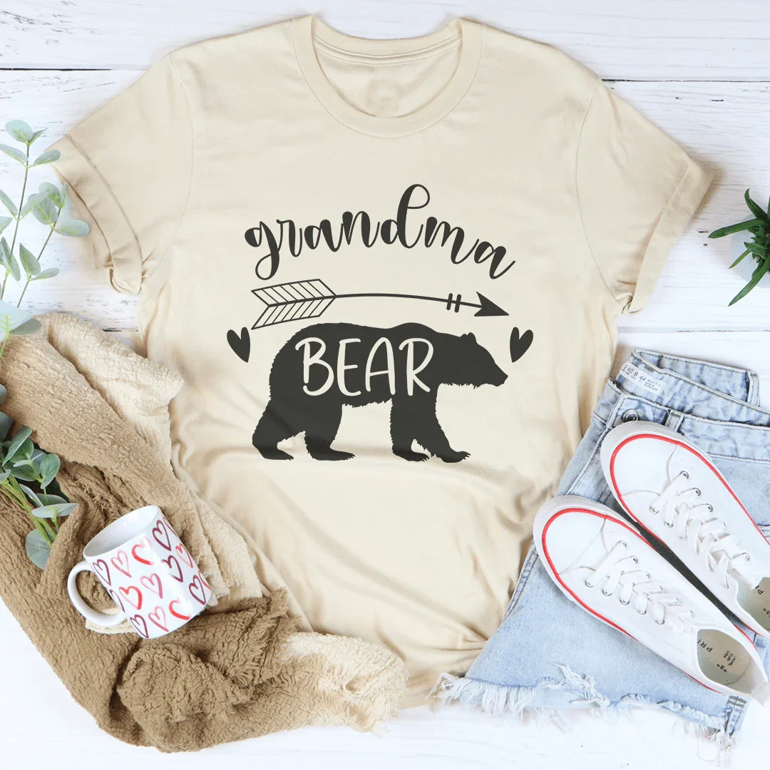 Camiseta para Mujer Grandma Bear
