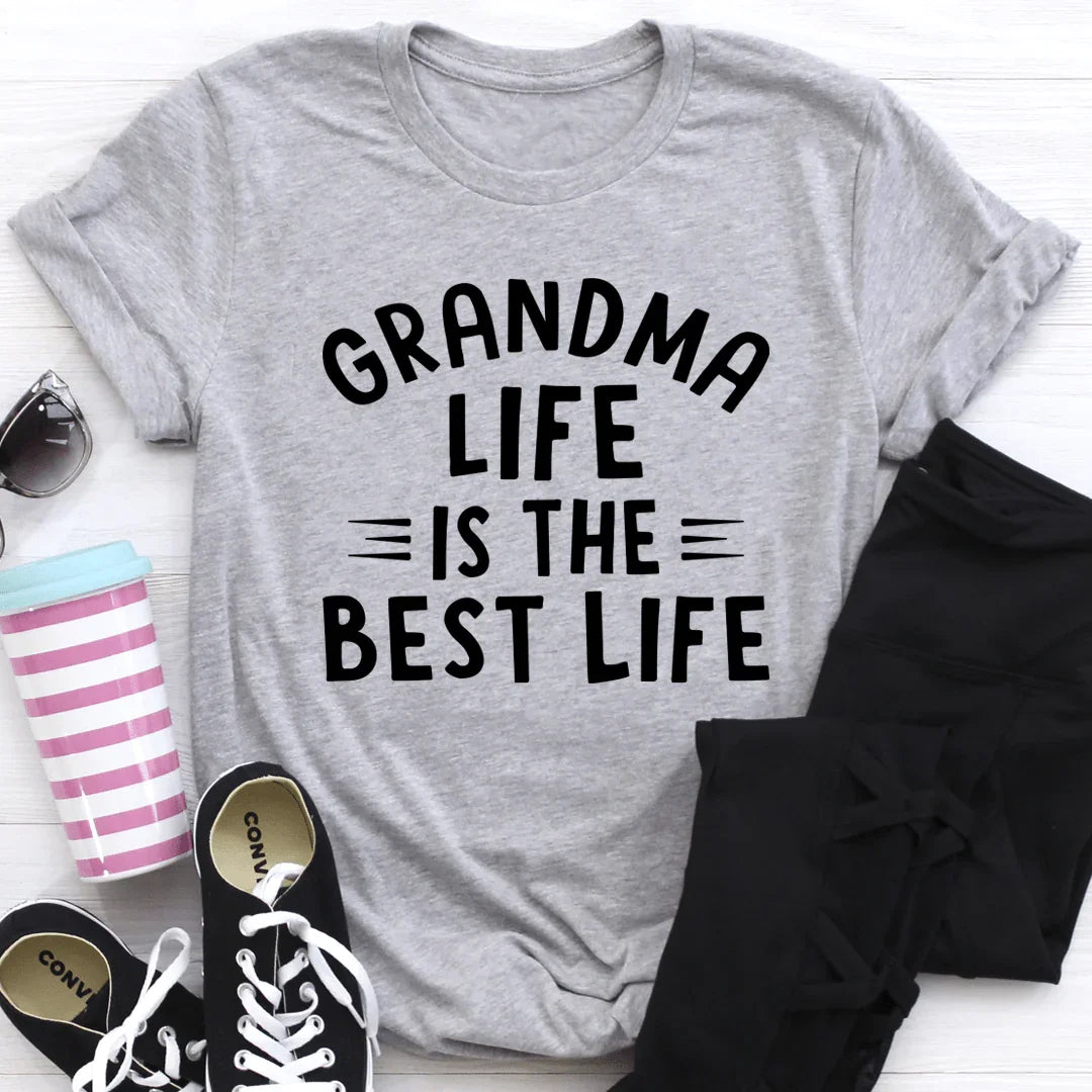 La vida de abuela es la mejor vida camiseta