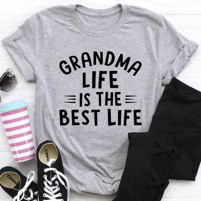 La vida de abuela es la mejor vida camiseta