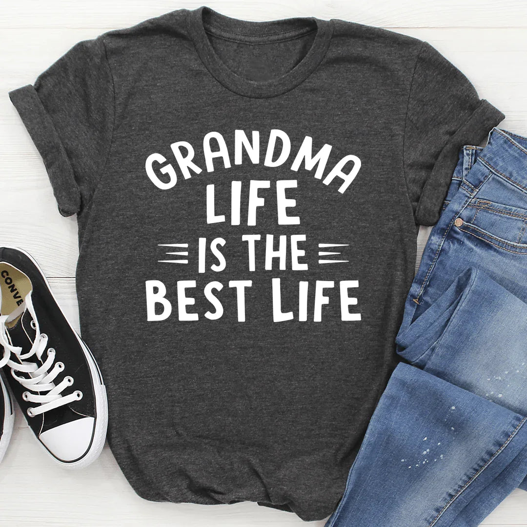 La vida de abuela es la mejor vida camiseta