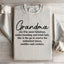 Grandma Sweatshirt - A Tribute to Love