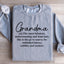 Grandma Sweatshirt - A Tribute to Love