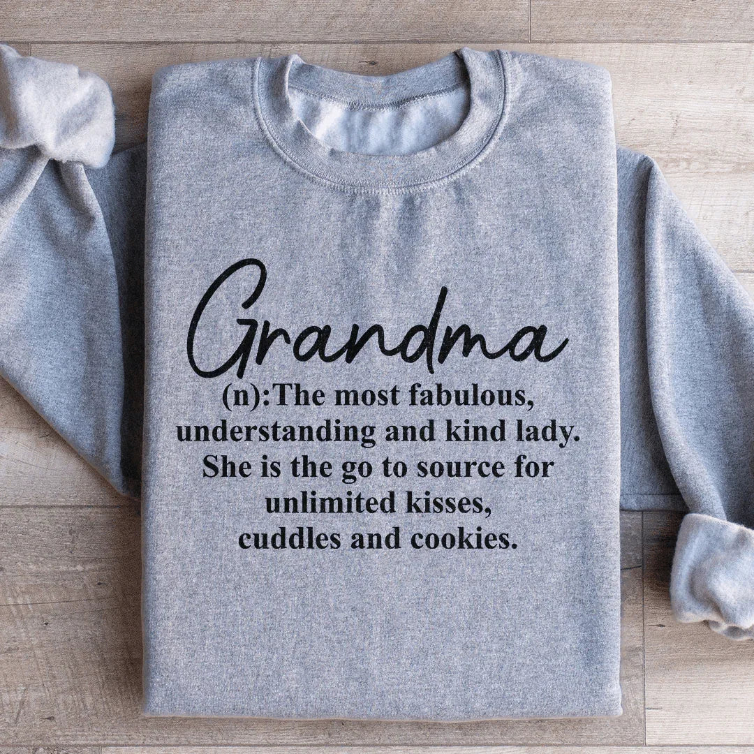 Grandma Sweatshirt - A Tribute to Love