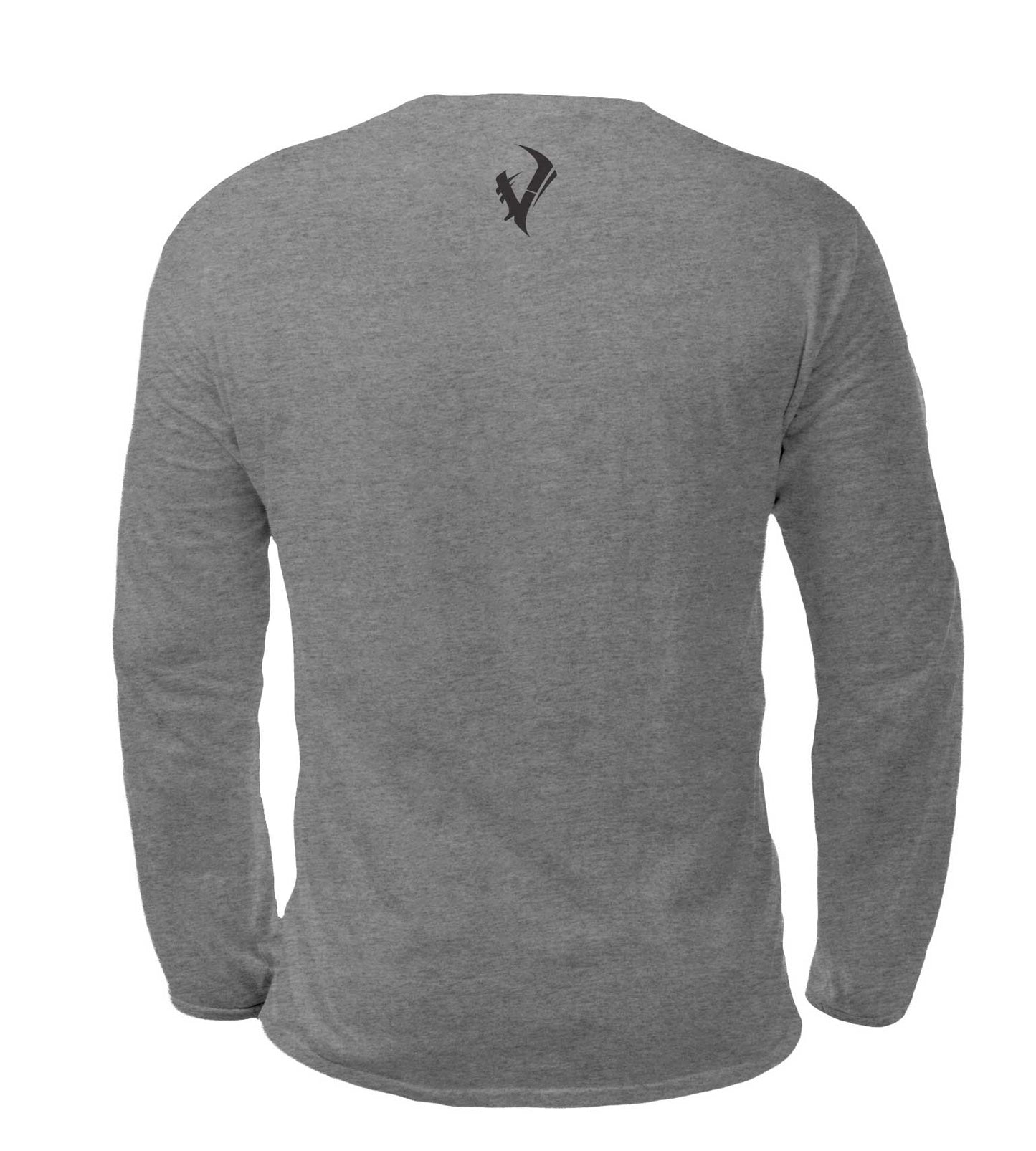T-shirt à manches longues Vycah Vintage Flag - Gris
