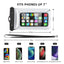 Gray Waterproof Bag for Mobile Phones Up to 6.9 Inches