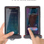 Gray Waterproof Bag for Mobile Phones Up to 6.9 Inches