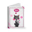 Cahier à spirale Chat Gris pour Étudiants et Amoureux des Chats