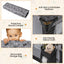 Multi-Functional Baby Playpen with Mattress and Changing Table - Gray