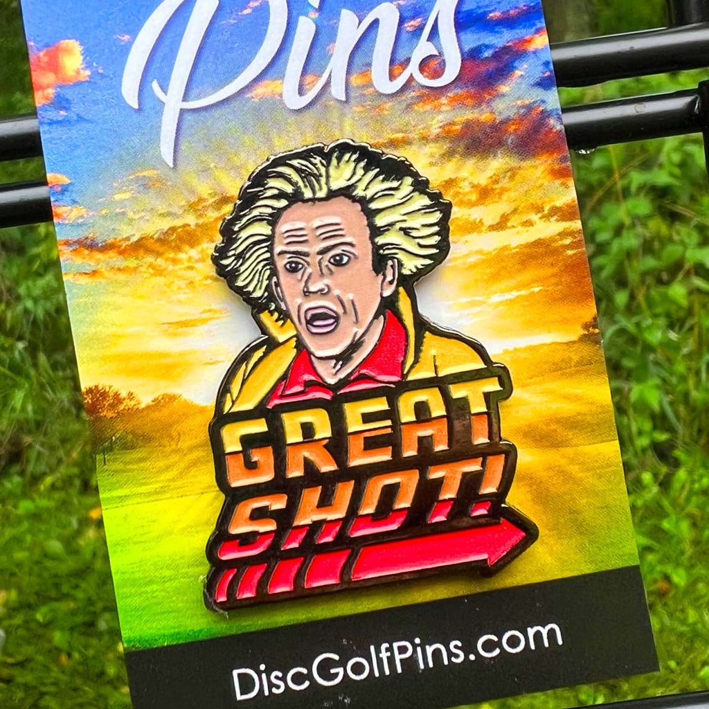 Great Shot! Metal Butterfly Pin