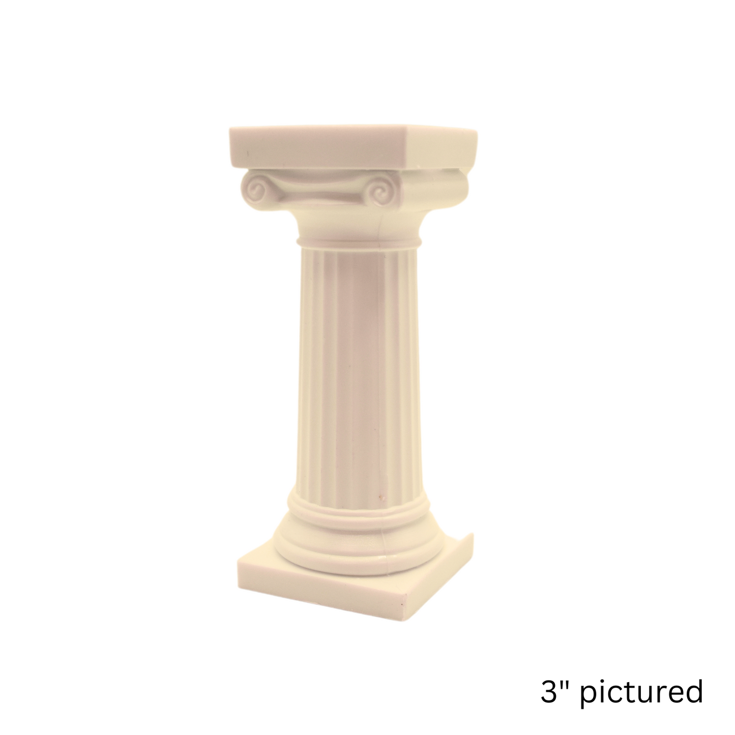 Pilares Griegos Estilo Bush de 5" - Marfil - Paquete de 36