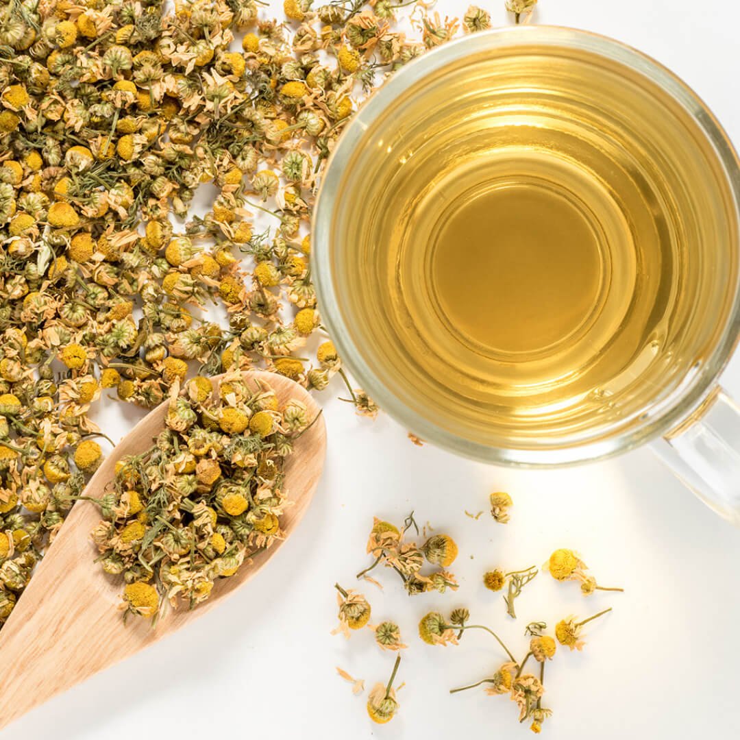 Greek Chamomile Tea – Wildcrafted Whole Flowers from Magnesia (2.2 oz)