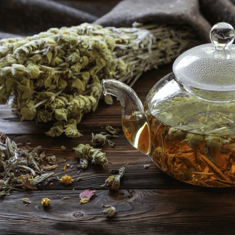 Greek Mountain Tea – Wildcrafted Sideritis scardica from Mt. Olympus (Loose Leaf)