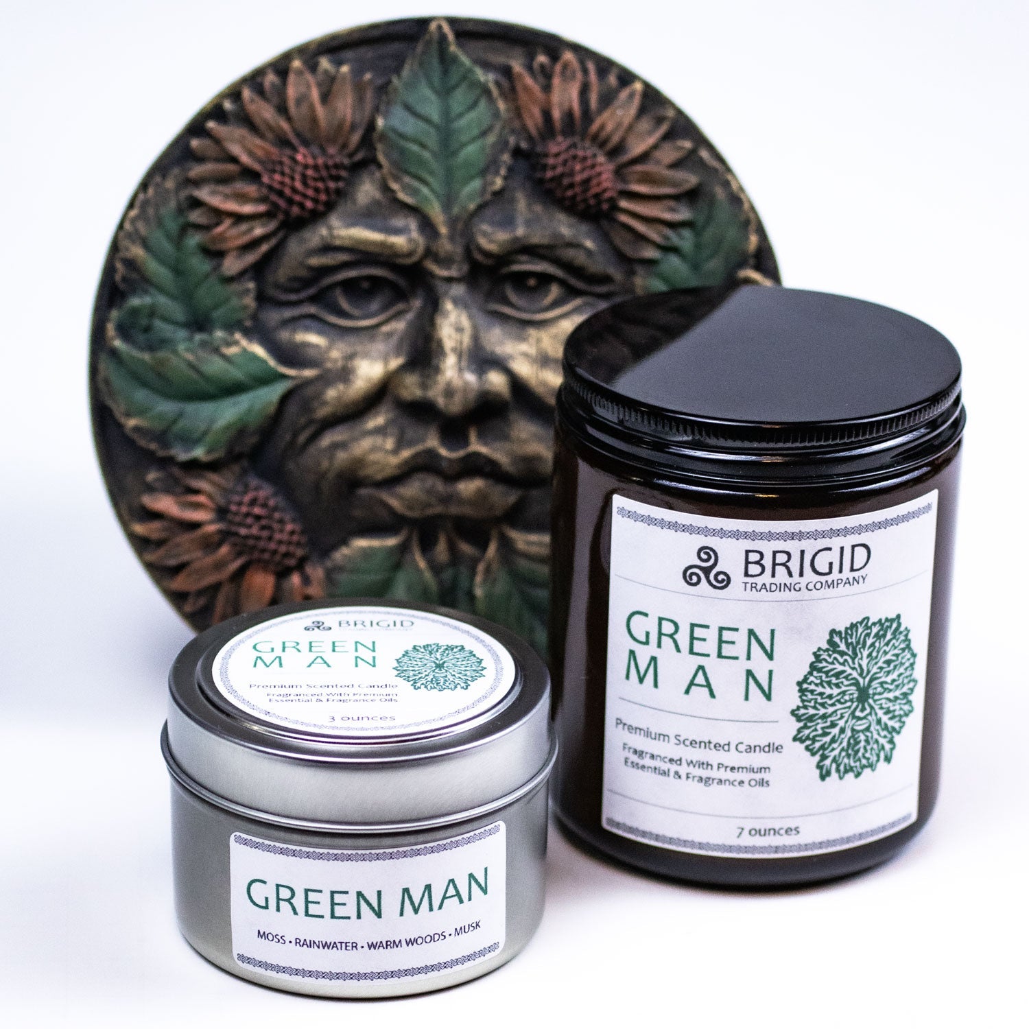 Enchanted Forest Soy Wax Candle - Moss, Rain, and Musk Essence - Korvel