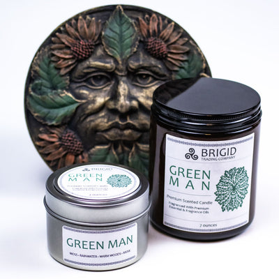 Enchanted Forest Soy Wax Candle - Moss, Rain, and Musk Essence - Korvel