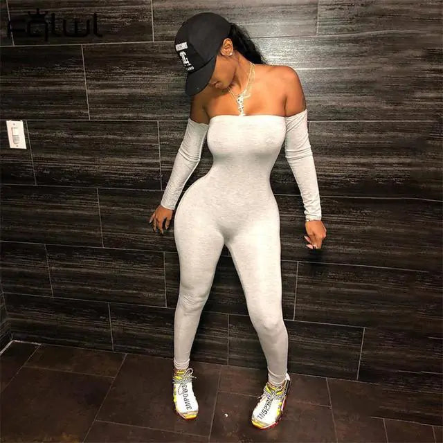 Combinaison Bodycon Sans Bretelles pour Femmes - Élégance Effortless