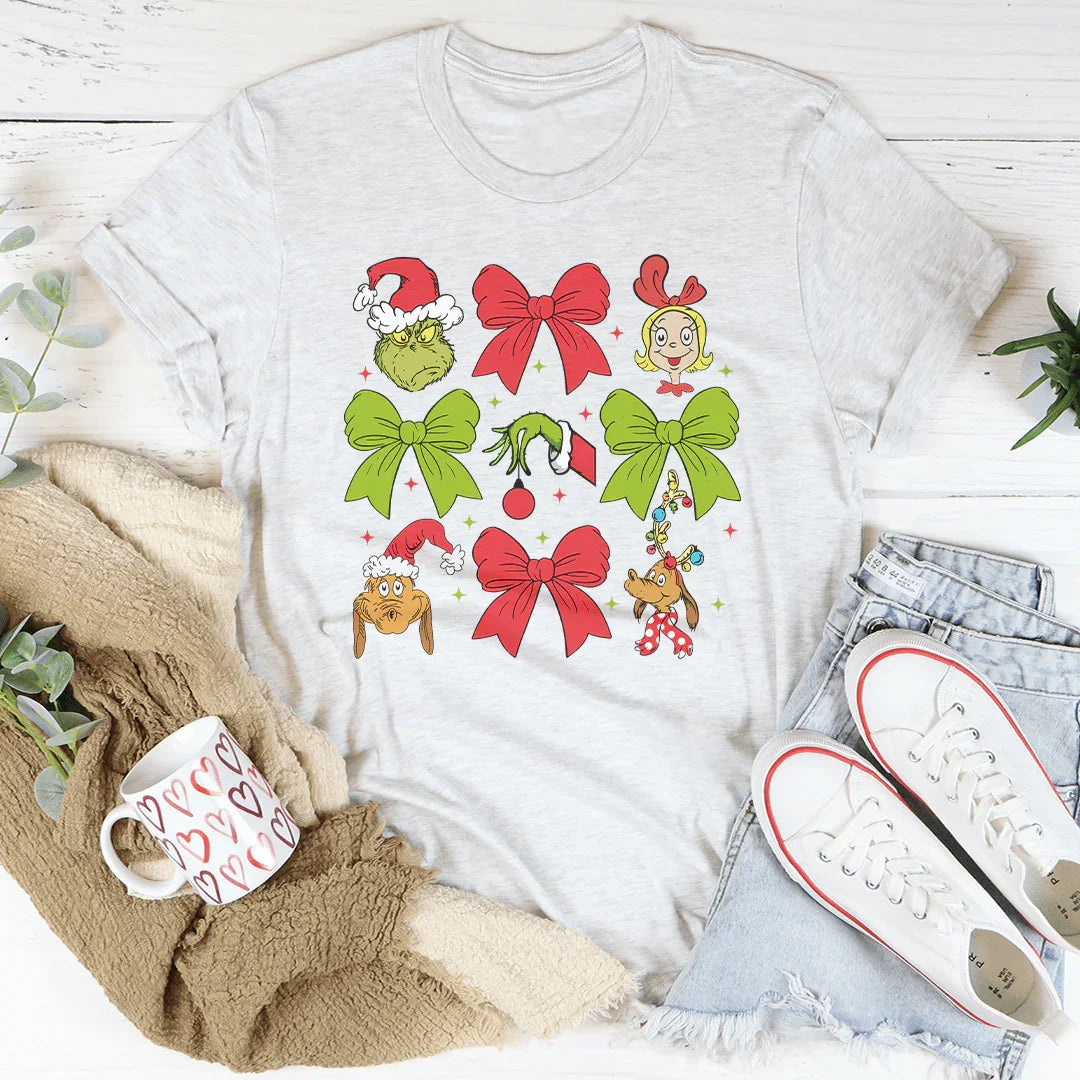 T-shirt Grinmas Coquette Bow