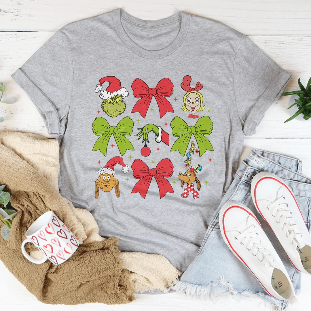 T-shirt Grinmas Coquette Bow