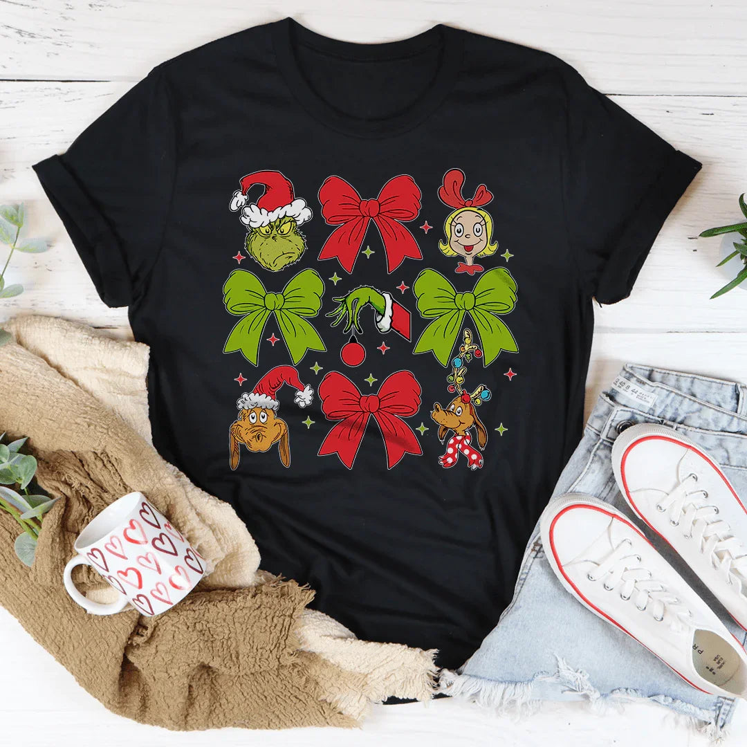 T-shirt Grinmas Coquette Bow