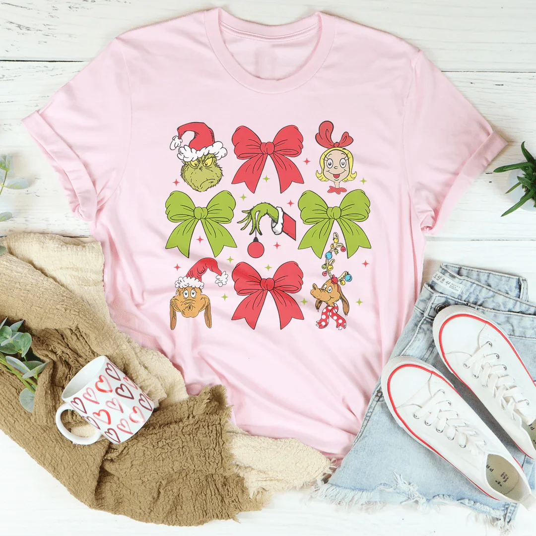 T-shirt Grinmas Coquette Bow