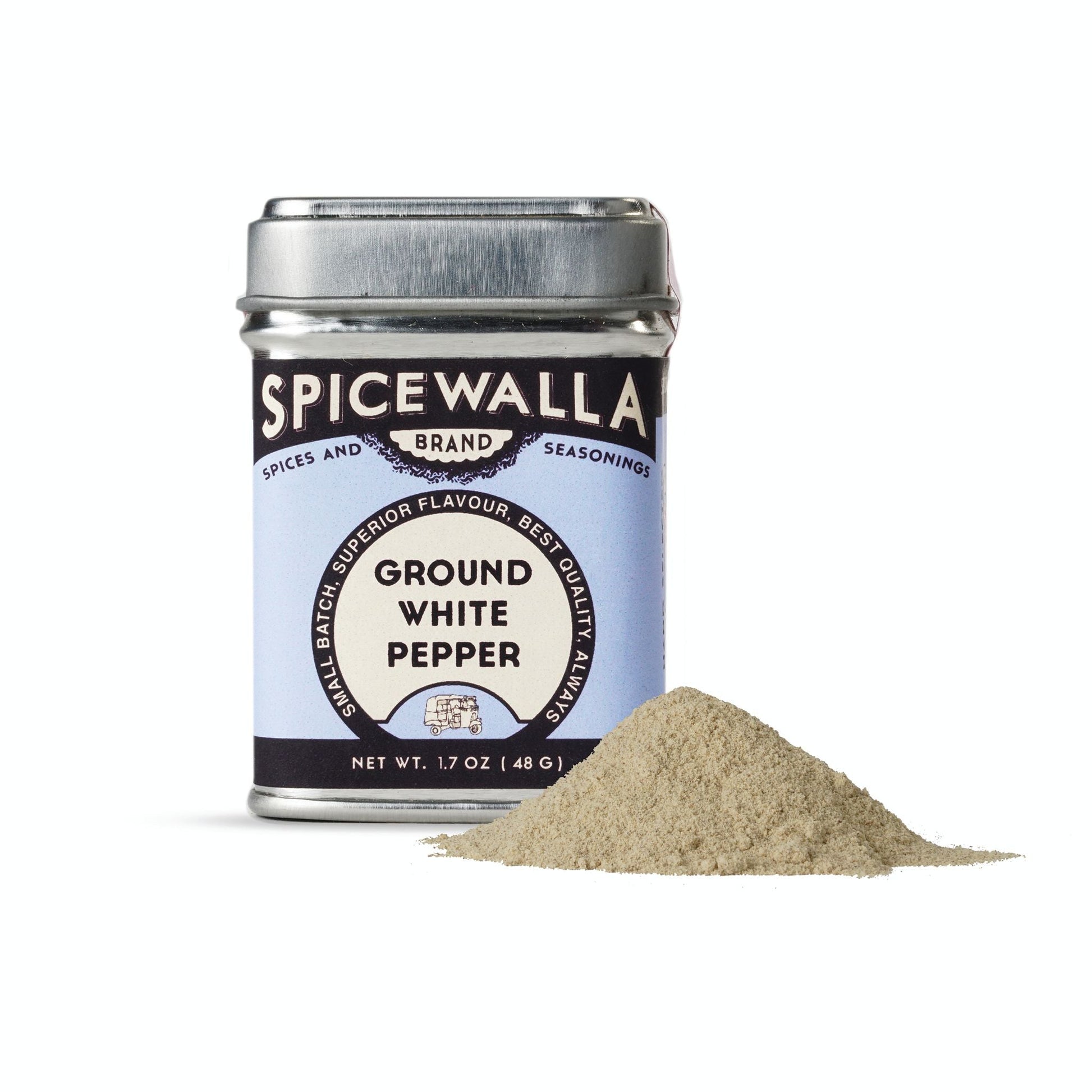 Ground White Pepper - Korvel