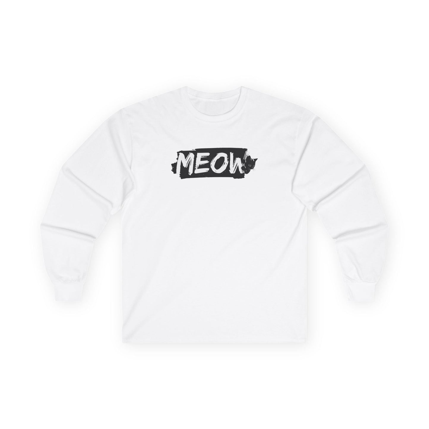 Edgy Cat Vibes Long Sleeve Tee - Korvel