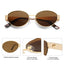 Lunettes de soleil ovales rétro SOJOS - Protection classique UV400