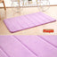 Tapis de bain en mousse à mémoire de forme en corail de luxe