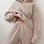 Conjunto de Sudadera con Capucha Esencial para Invierno