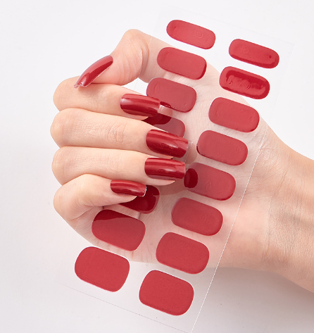 Premium DIY Gel Nail Stickers for Effortless Glam