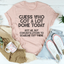 T-shirt Devine Qui A Beaucoup Fait Aujourd'hui