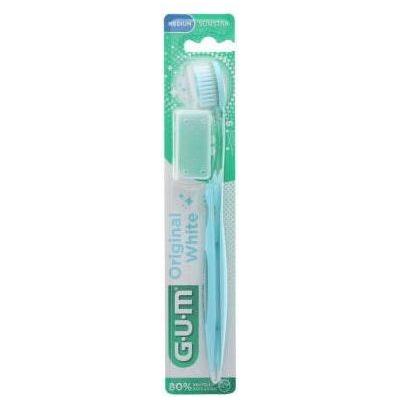 Brosse à dents GUM Original White 563 Medium - Couleurs assorties