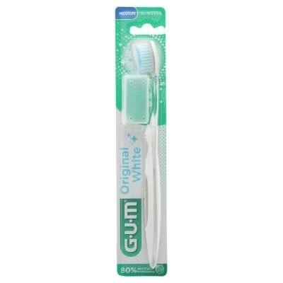 Brosse à dents GUM Original White 563 Medium - Couleurs assorties
