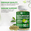 Premium 90 Soursop Graviola Gummies - Korvel