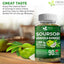 Premium 90 Soursop Graviola Gummies - Korvel