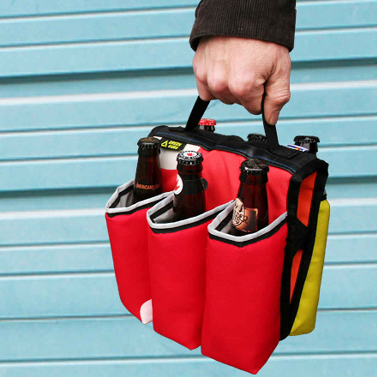 Porte-bouteilles Green Guru Sixer 6-Pack - Multicolore