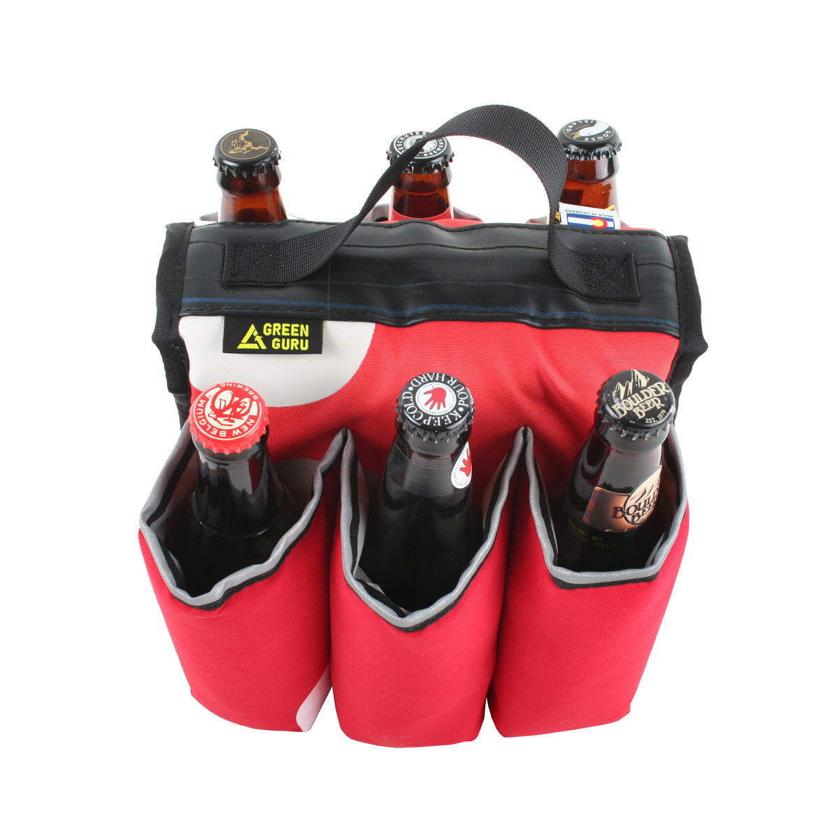 Porte-bouteilles Green Guru Sixer 6-Pack - Multicolore