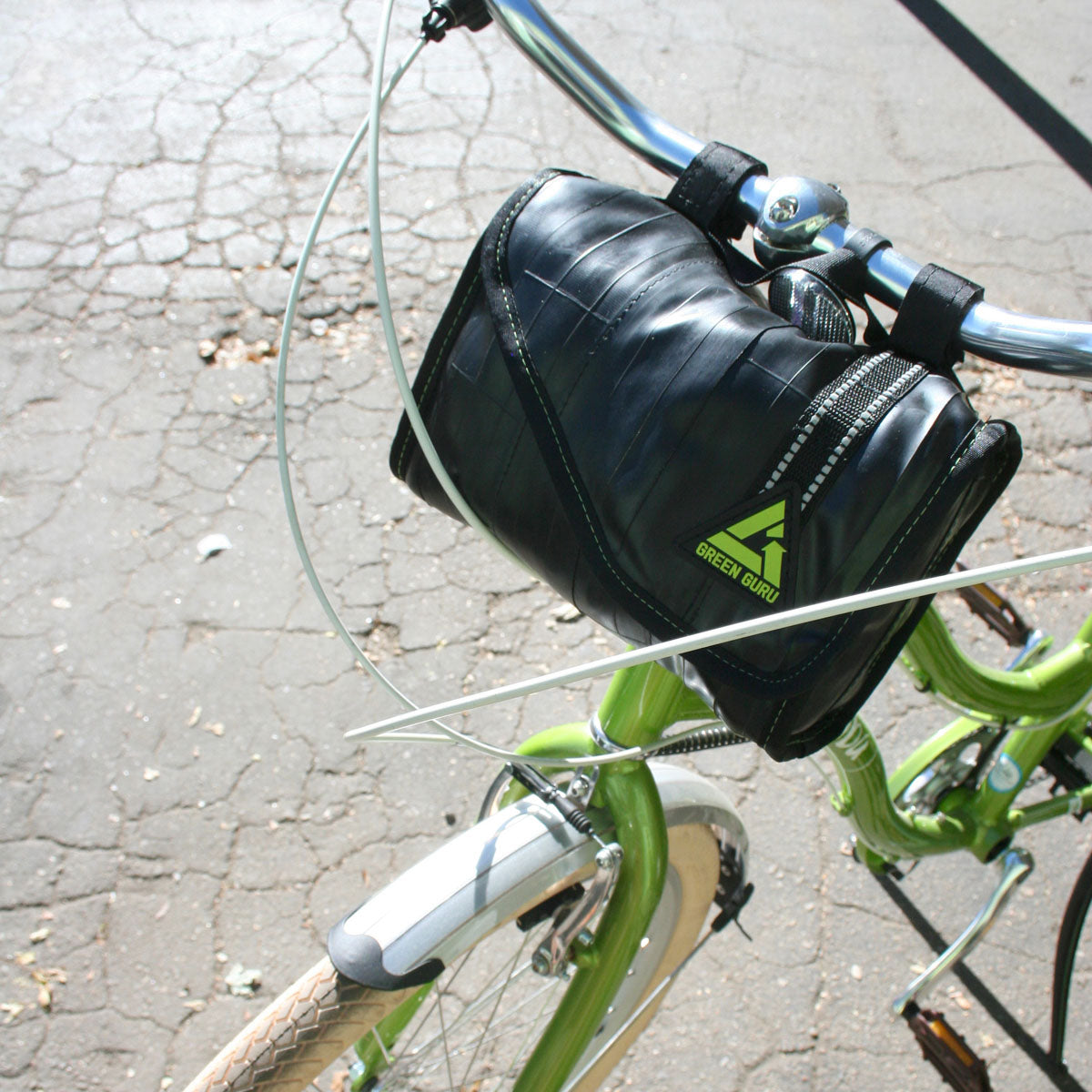 Green Guru Cruiser Cooler Handlebar Bag