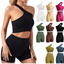 Soutien-gorge de sport off-shoulder pour femmes - Élégant et confortable