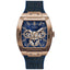 Montre multifonction Guess pour homme en bleu et ton or