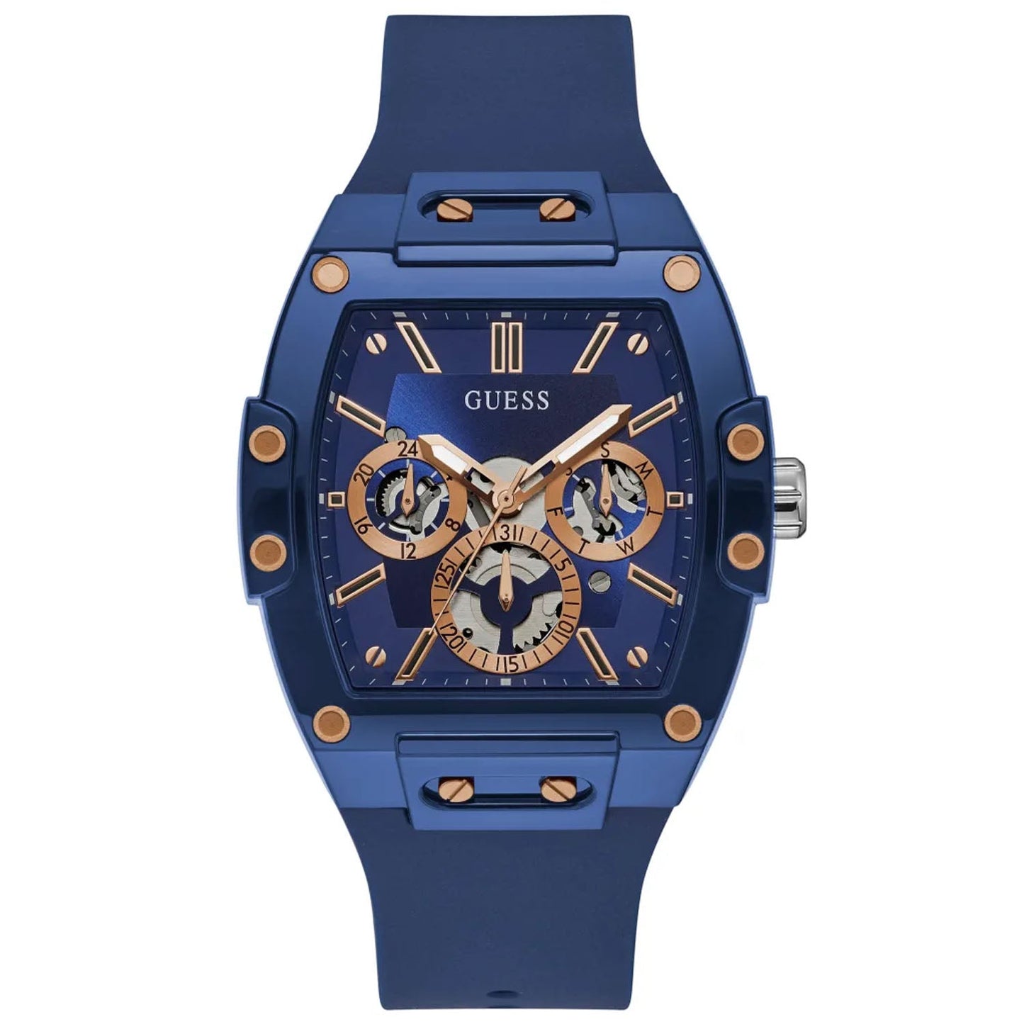Montre Classique Guess pour Homme avec Cadran Bleu